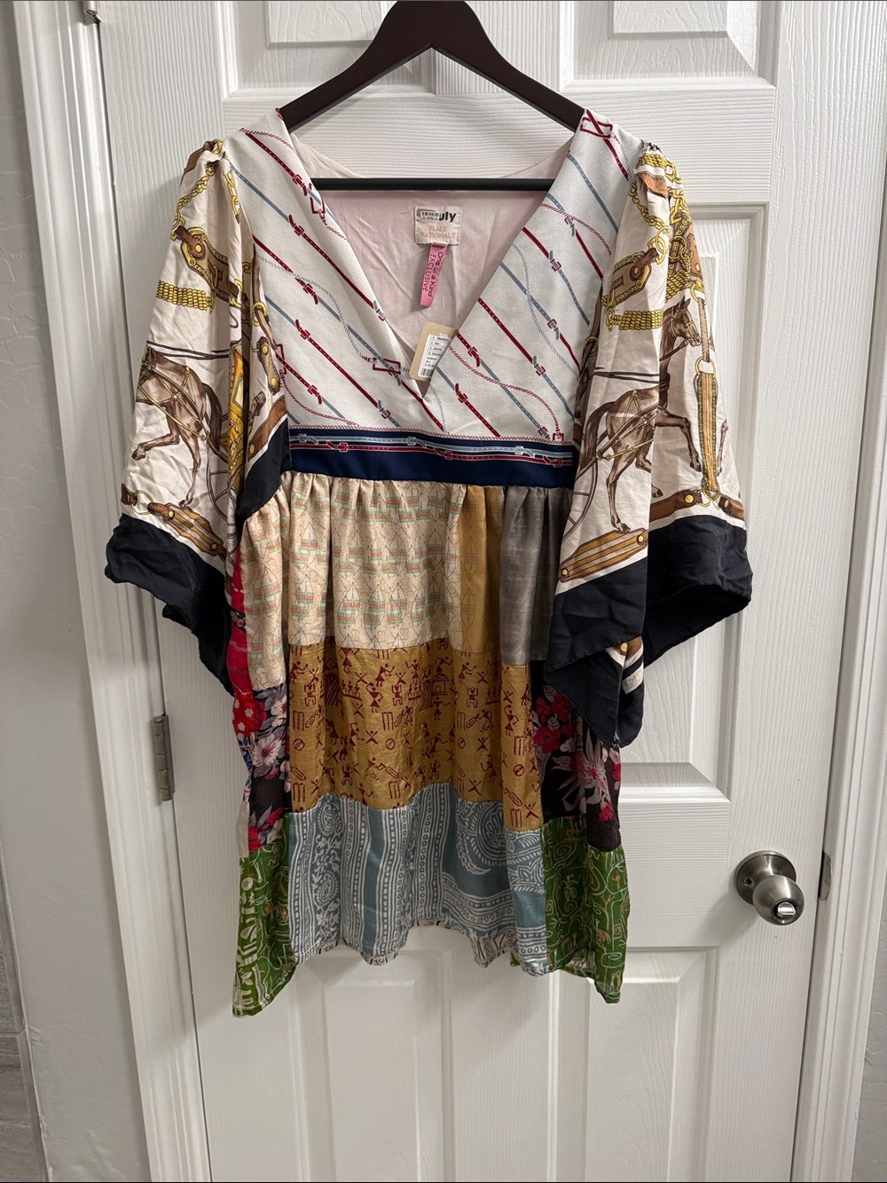 Scarf Blouse- NWT- size medium